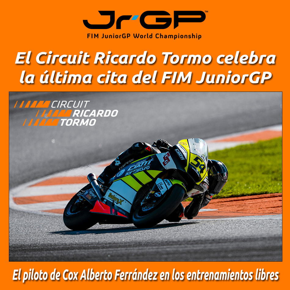 El Circuit Ricardo Tormo celebra la última cita del FIM JuniorGP